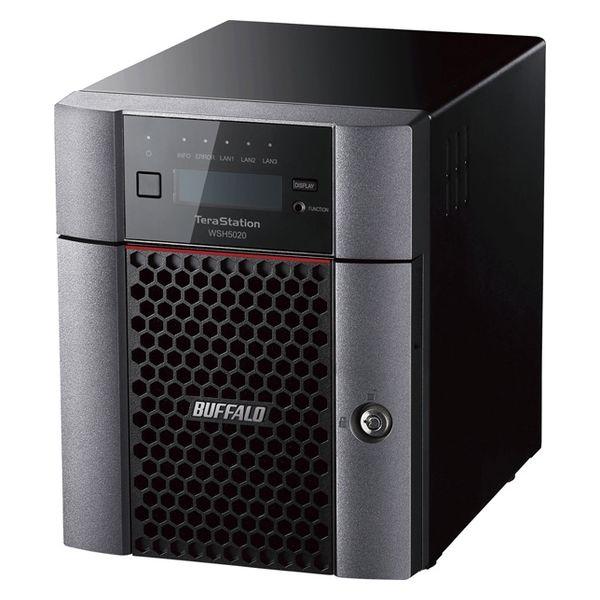 NAS（ネットワークハードディスク）8TB 4ドライブ テラステーション HDD WSH5420DN...