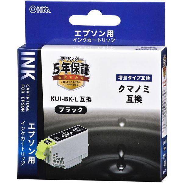 エプソン（EPSON）用 互換インク INK-EKUILB-BK ブラック （KUI-BK-L互換）...