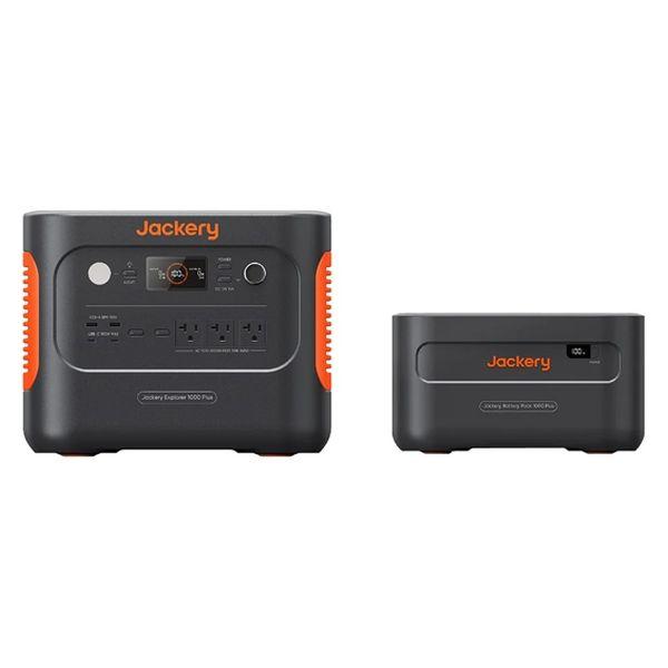 Jackery 1000 Plus ポータブル電源+拡張バッテリー×1台セット JE-1000C+J...