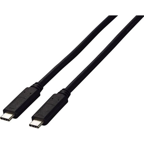 EIZO USB TypeーC モニターケーブル(1m) ブラック CC100-BK 1本（直送品）