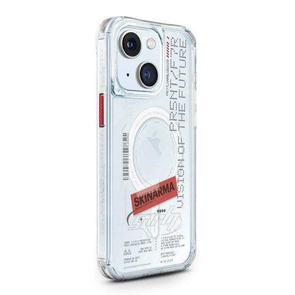 iPhone 15 SKINARMA 360°フルカバー 耐傷・耐衝撃ケース　ORION　クリア（直...