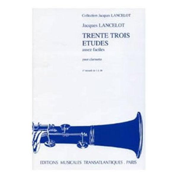 ランスロ:33の練習曲 1 (CLARINET ETUDE) HL35020966 1冊（直送品）