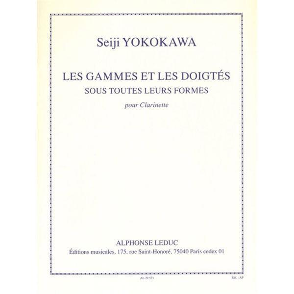 ALPHONSE LEDUC 横川晴児:音階と運指 (CLARINET ETUDE) AL29037...