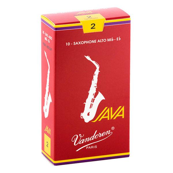 VANDOREN アルトサクソフォン用リード JAVA RED 硬さ:2 SR262R 1個（直送品...