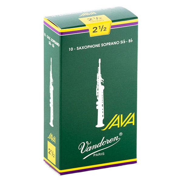VANDOREN ソプラノサクソフォン用リード JAVA 硬さ:2-1/2 SR3025 1個（直送...
