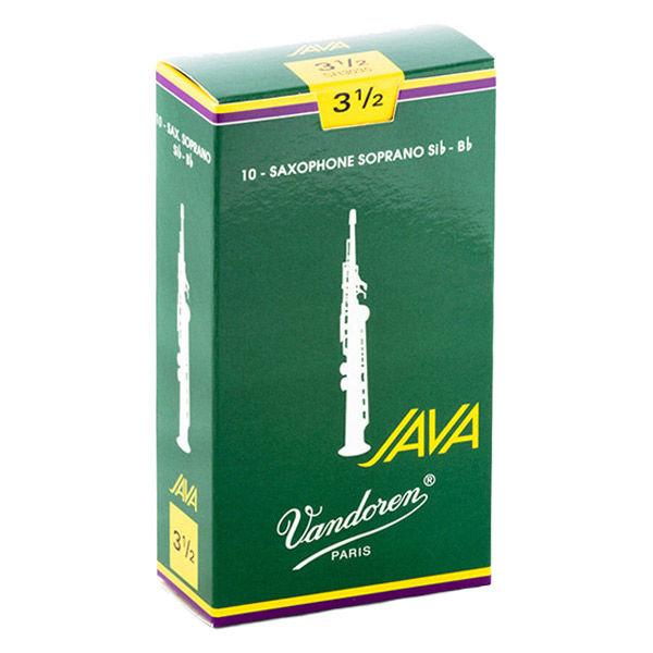 VANDOREN ソプラノサクソフォン用リード JAVA 硬さ:3-1/2 SR3035 1個（直送...