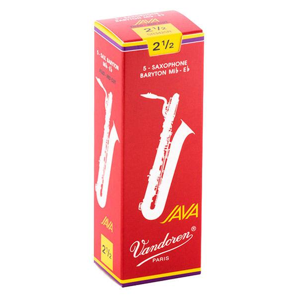 VANDOREN バリトンサクソフォン用リード JAVA RED 硬さ:2-1/2 SR3425R ...