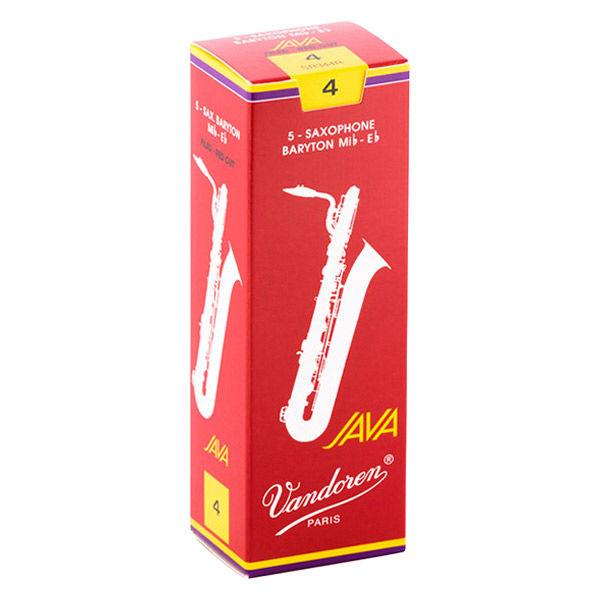 VANDOREN バリトンサクソフォン用リード JAVA RED 硬さ:4 SR344R 1個（直送...