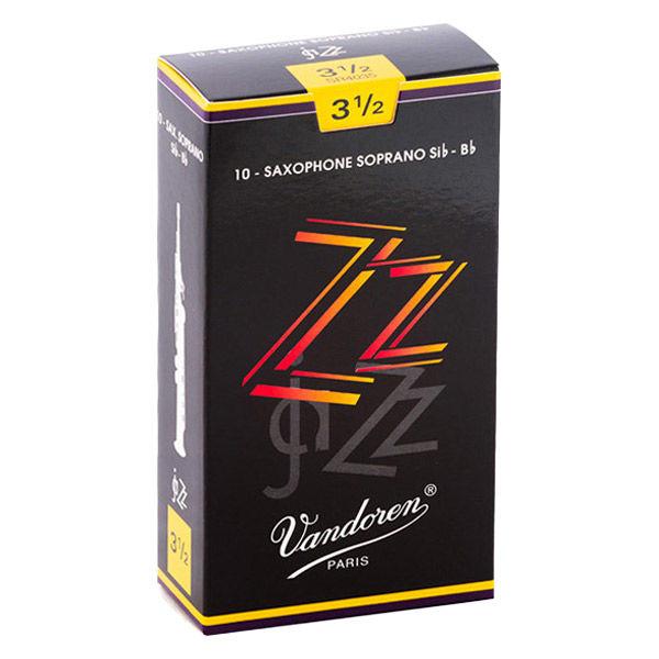 VANDOREN ソプラノサクソフォン用リード ZZ 硬さ:3-1/2 SR4035 1個（直送品）