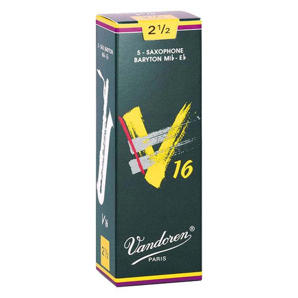 VANDOREN バリトンサクソフォン用リード V16 硬さ:2-1/2 SR7425 1個（直送品...