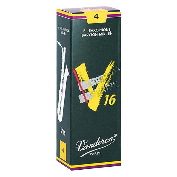 VANDOREN バリトンサクソフォン用リード V16 硬さ:4 SR744 1個（直送品）