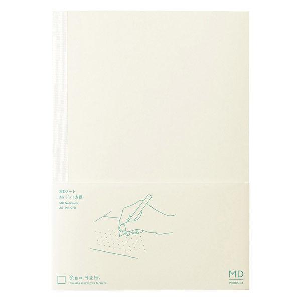 デザインフィル MDノート [A5] ドット方眼 クリーム 15387006 1冊（直送品）