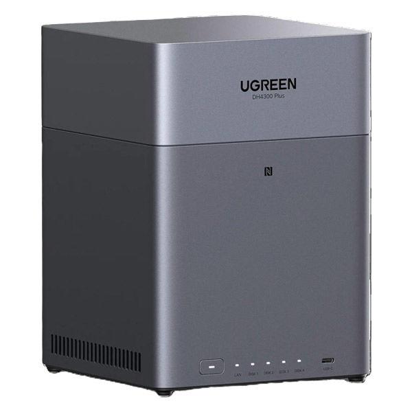 UGREEN  Ｒｏｃｋｃｈｉｐ　８コアＣＰＵ搭載　２．５ＧｂＥ　４ベイＮＡＳ　ディスクレスモデル　...