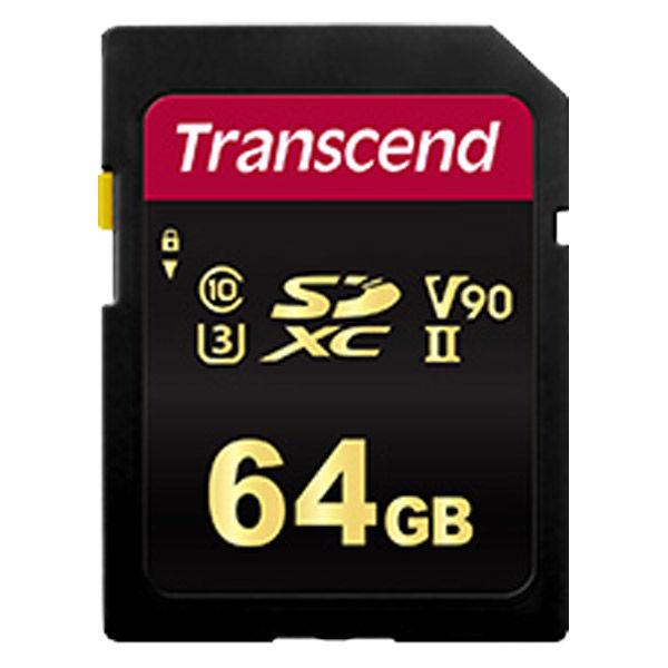 トランセンドジャパン  ＳＤＸＣカード　Ｃｌａｓｓ１０　ＵＨＳーＩＩ　Ｕ３　Ｖ９０　６４ＧＢ TS6...