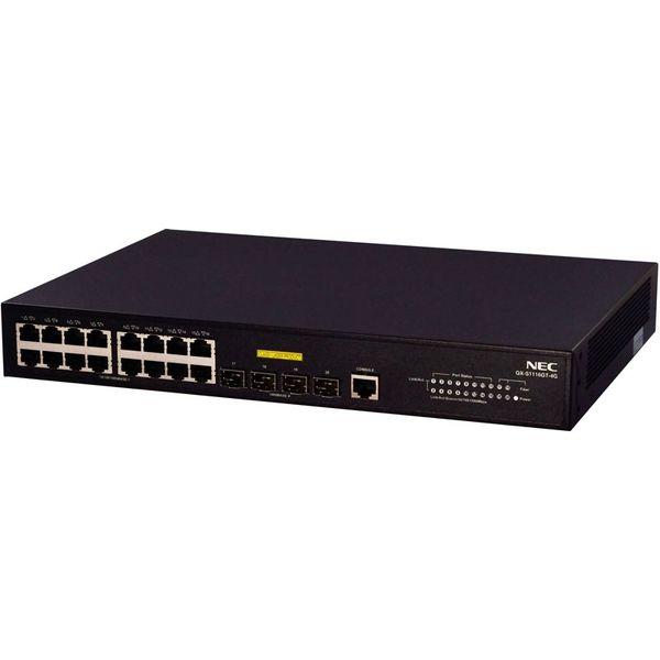 NEC QXーS1116GTー4G 1GbEベーシック・レイヤ2スイッチ B02014-01102 ...