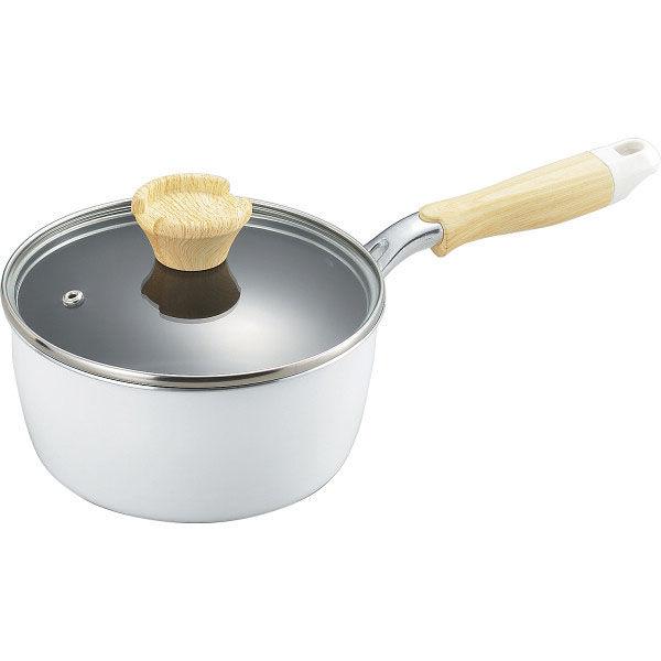 タマハシ ナチュラプラス IH対応片手鍋(18cm) 24-0331-036 1箱（直送品）