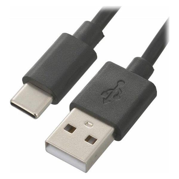 オーム電機 USBケーブル2.0 タイプA-タイプC 1m 01-7238 1セット(2個)（直送品...