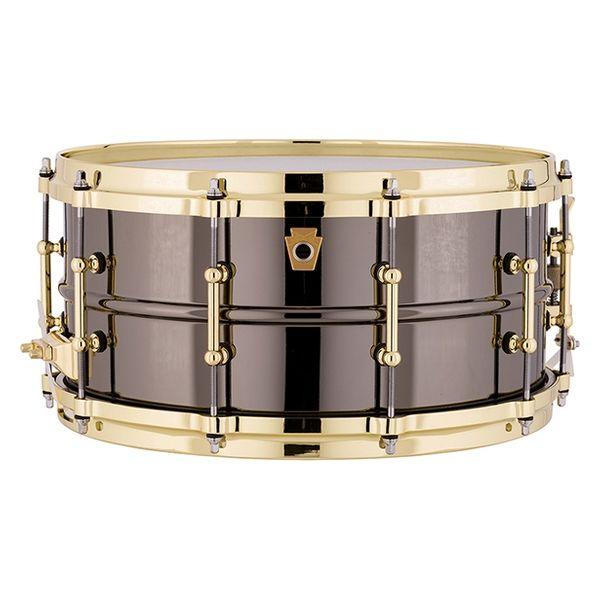 Ludwig ラディック メタル・スネアドラム 【ブラック・ビューティー】 ブラスシェル LB417...