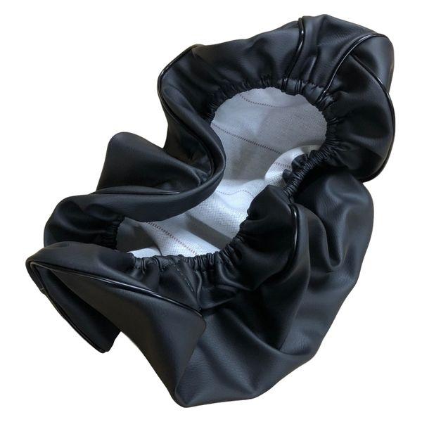 ALBA アドレスV50(CA1FA)(2ST)シートカバー【黒】(被せ)日本製 SCR3003-C...