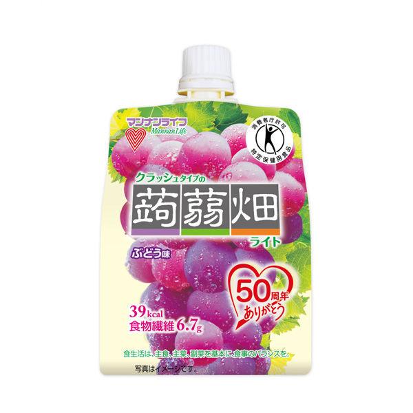 マンナンライフクラッシュタイプの蒟蒻畑ライトぶどう味150g×30個 4902738501025（直...