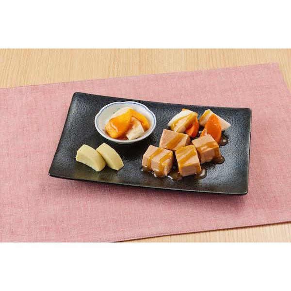 日本ケアミール　舌でつぶせる　美味しいムース食（ムーミーくんのおかずセット：焼き鳥味噌だれ）　1箱（...