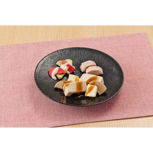 日本ケアミール　舌でつぶせる　美味しいムース食（ムーミーくんのおかずセット：すき焼き）　1箱（50食...
