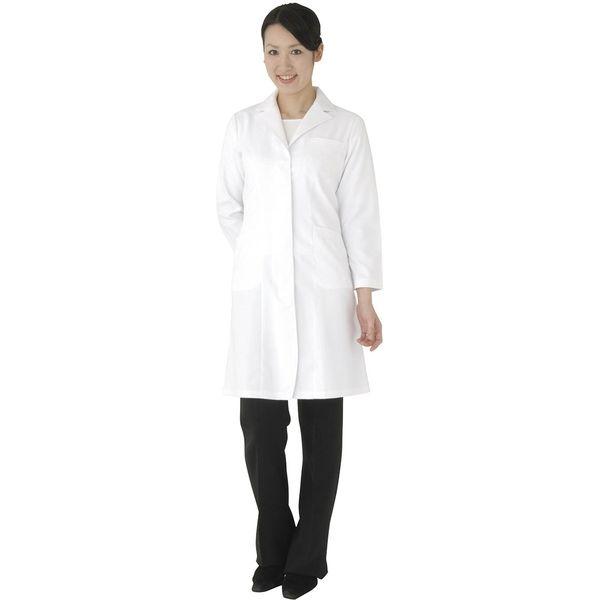ケニス 白衣（女性用） N-78 L 31630427（直送品）