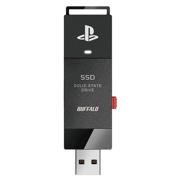 バッファロー ＰｌａｙＳｔａｔｉｏｎ（Ｒ）５　公式ライセンス商品　ポータブルＳＳＤ　スティック　２．...