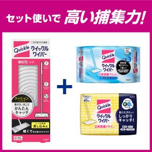 クイックルワイパー 立体吸着ウエットシート ロ...の詳細画像2