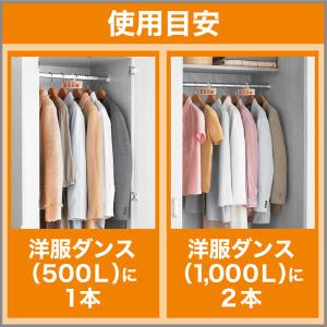 ムシューダ 防虫剤 洋服ダンス用 2個入 無香...の詳細画像5