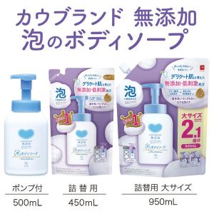 カウブランド 無添加泡のボディソープ ポンプ ...の詳細画像3