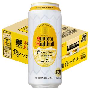 ハイボール ウイスキー サントリー 角ハイボール 缶 500ml 1ケース(24本)