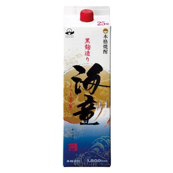 海童　25度1.8Lパック  焼酎