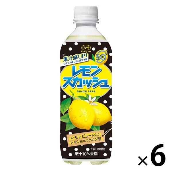 伊藤園 不二家レモンスカッシュ 500ml 1セット（6本）