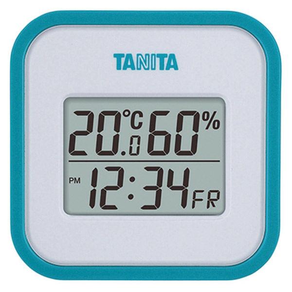 タニタ デジタル温湿度計 青 TT-558-BL