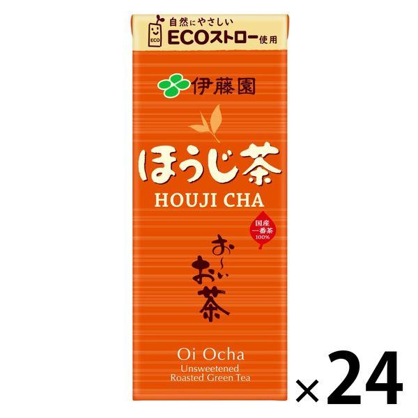 伊藤園 おーいお茶 ほうじ茶 250ml エコパック (紙パック) 1箱（24本入）