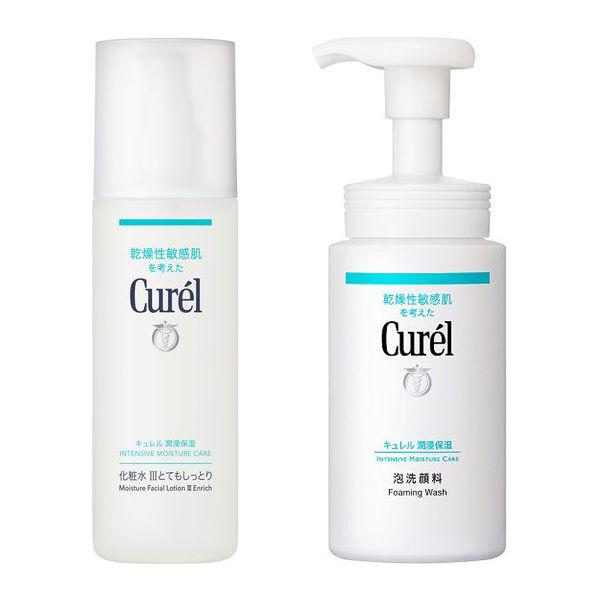 Curel（キュレル） 化粧水3 とてもしっとり 150mL+泡洗顔料 150mL 花王　敏感肌
