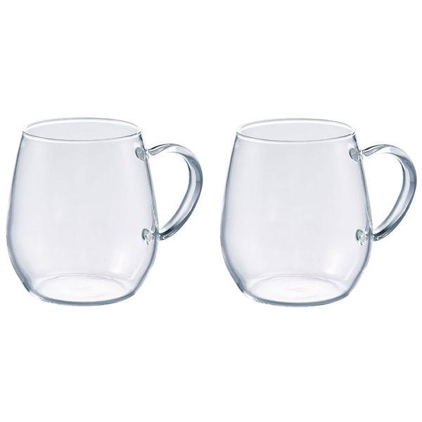 HARIO（ハリオ）ラウンド マグカップ セット 360ml 1箱（2個入）