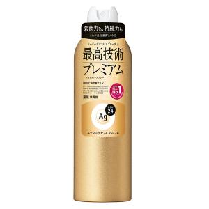制汗剤 エージーデオ24 デオドラントスプレー プレミアム（無香性）LL 180g（医薬部外品） 1個