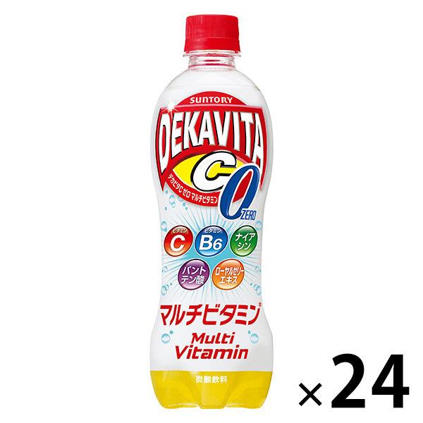 サントリー デカビタC ゼロ マルチビタミン 500ml 1箱（24本入）