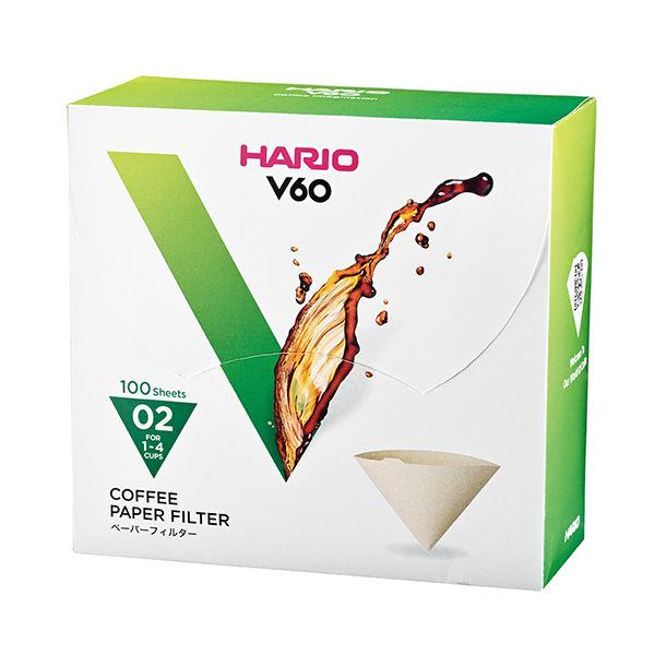 HARIO（ハリオ）コーヒーフィルター V60用 ペーパーフィルター 02M 約1〜4杯用 1箱（1...