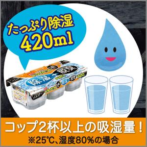 備長炭ドライペット 除湿剤 使い捨てタイプ 4...の詳細画像5