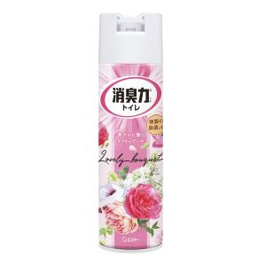 トイレの消臭力スプレー トイレ用 ラブリーブーケ 365ml 1本 消臭剤 芳香剤 エステー