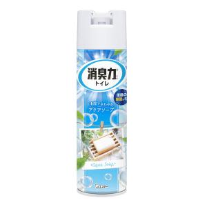 トイレの消臭力スプレー トイレ用 アクアソープ 365ml 1本 消臭剤 芳香剤 エステー