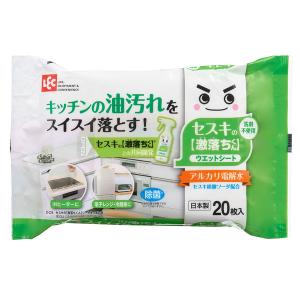 セスキの激落ちくんシート キッチン用 1パック（20枚入） レック