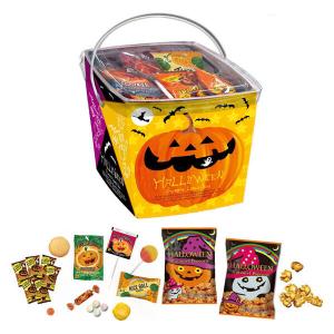 スイーツランチボックス　ハロウィン キャンディ ラムネ クッキー キャラメル　詰め合わせ 個包装　お配り菓子