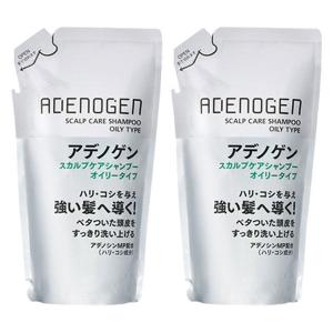 アデノゲン スカルプケアシャンプー オイリータイプ 詰替用310mL 2個セット 資生堂