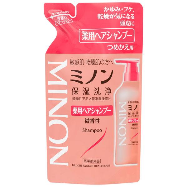 ミノン薬用ヘアシャンプー　詰替え　380ml　第一三共ヘルスケア