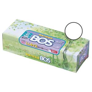 クリロン化成　驚異の防臭袋BOS　箱型　LLサイズ　ポリ袋（規格袋）　1箱（60枚入）