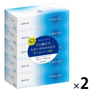 ティッシュペーパー 保湿 180組(5箱入) 1...の商品画像